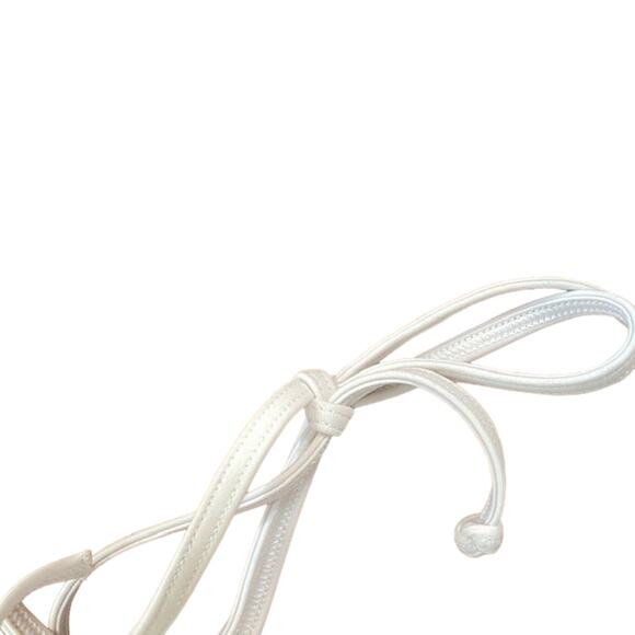 Victoria's Secret Multicolor Triangle Colorblock String Bikini Top Women Sz M - Picture 5 of 9